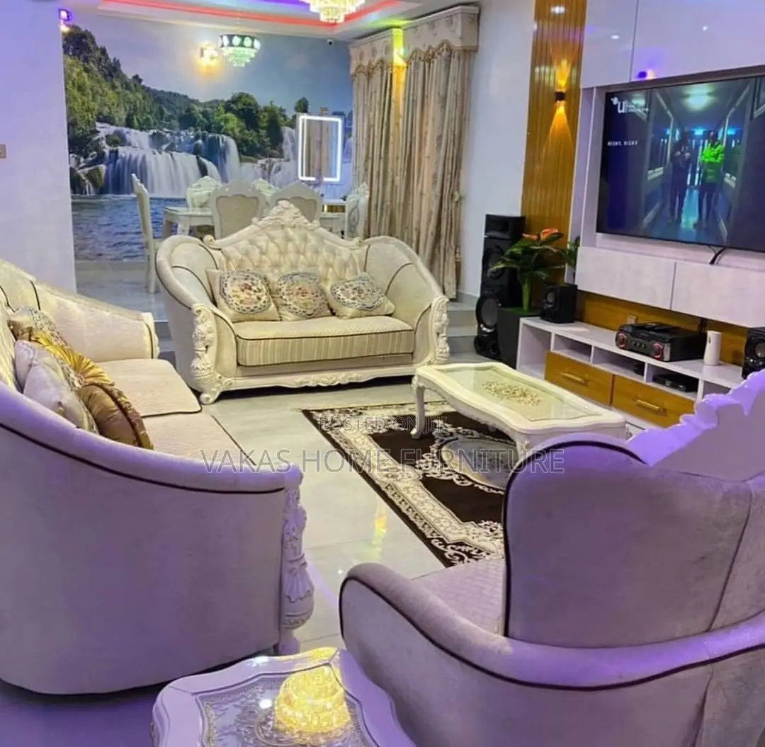 Cream Colour Royal 7 Seater Sofa
