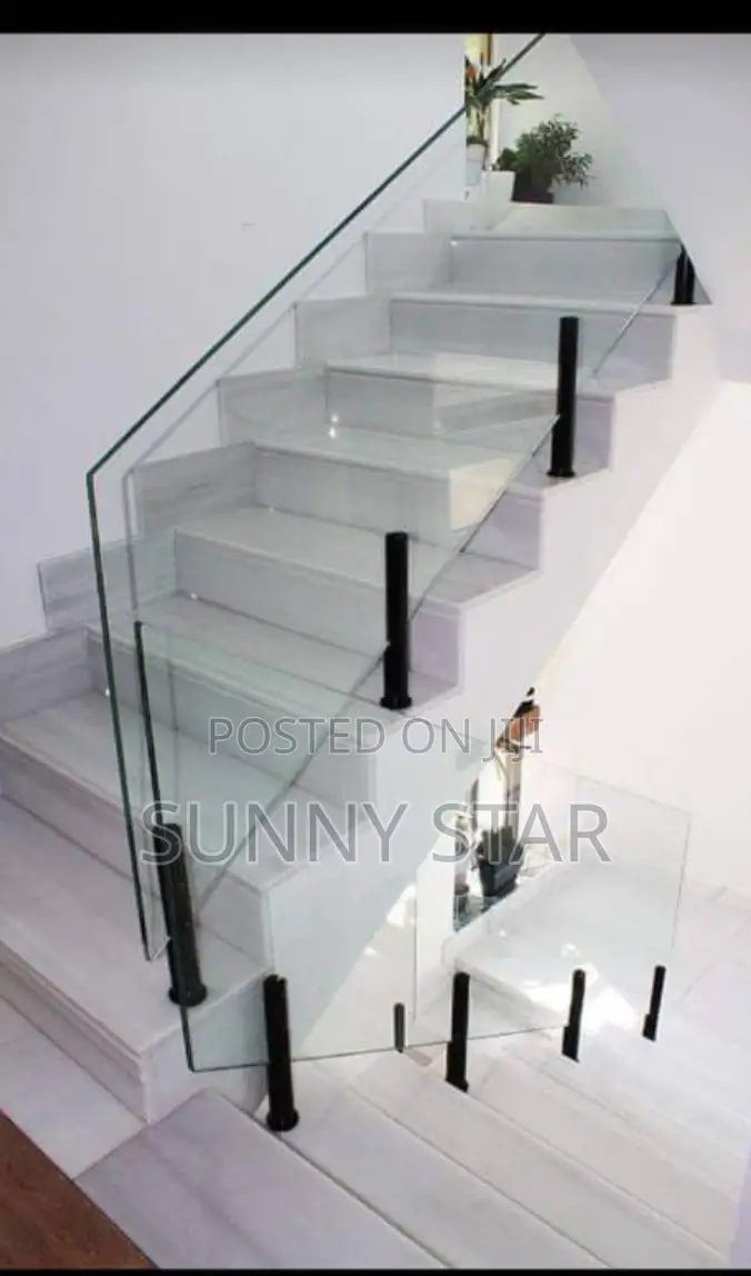 Stainless Gates Hand Rail Glass Rails