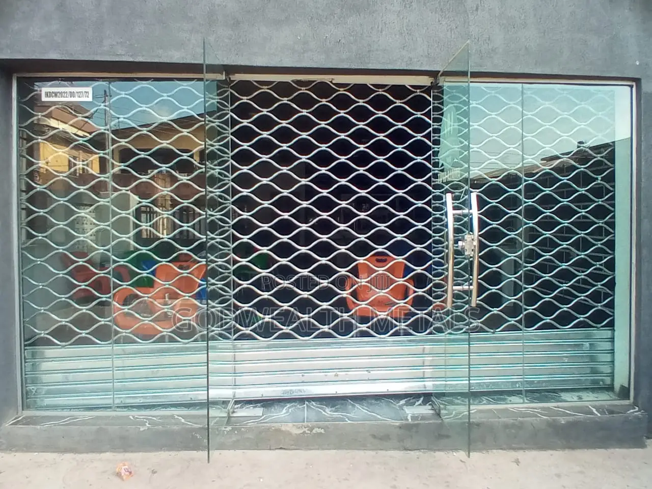 Mesh Roller Shutter Door