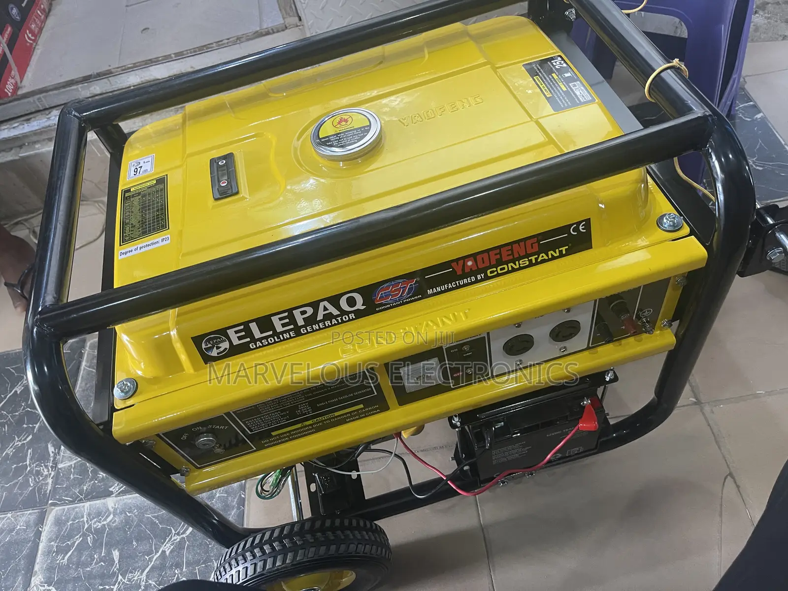 Brand New Elepaq Generator Model SV22000 Big Machine.
