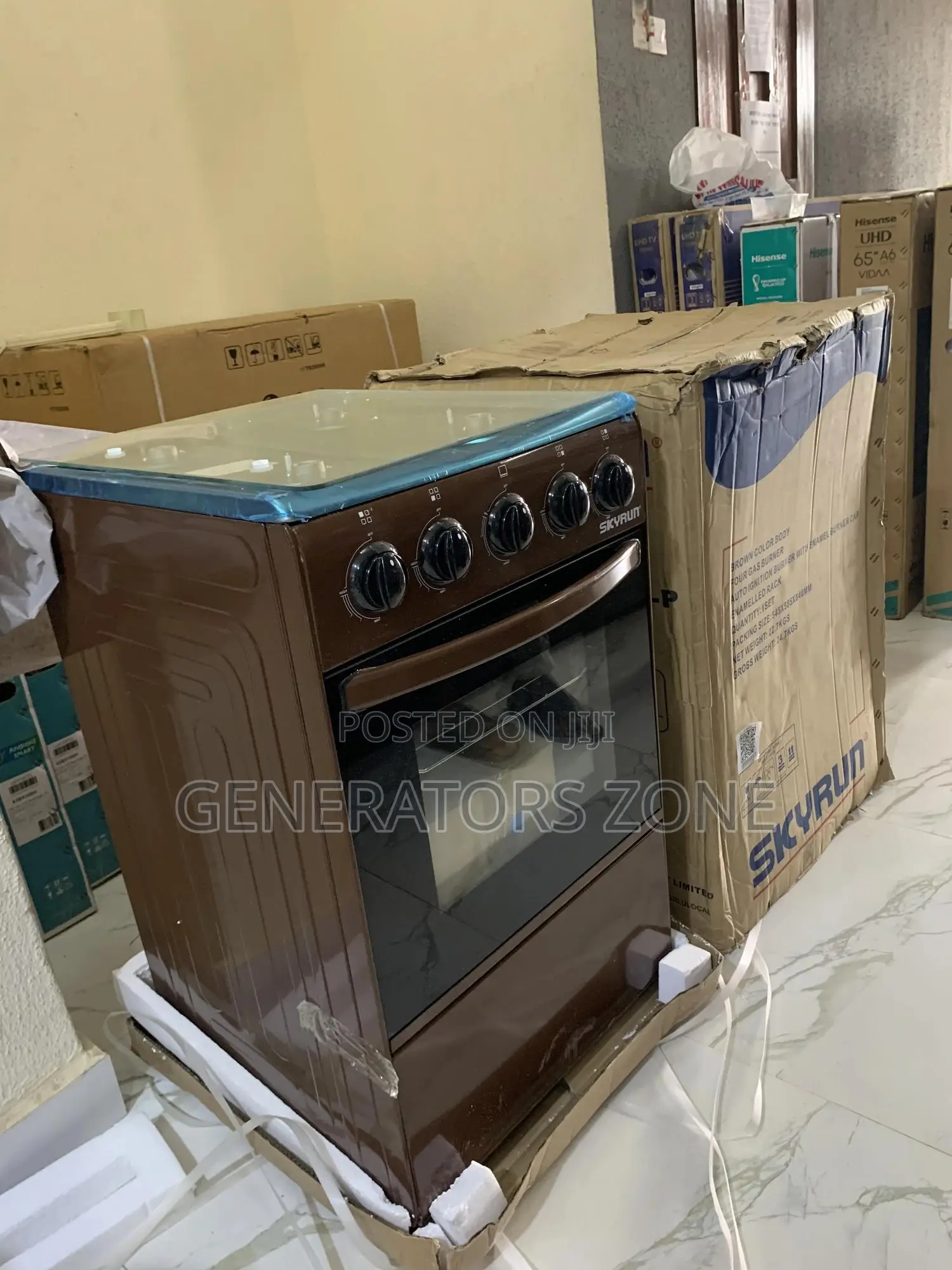 Syrun-4+0 Burner Gas Cooker(Gcs-4g|Ms500z-P