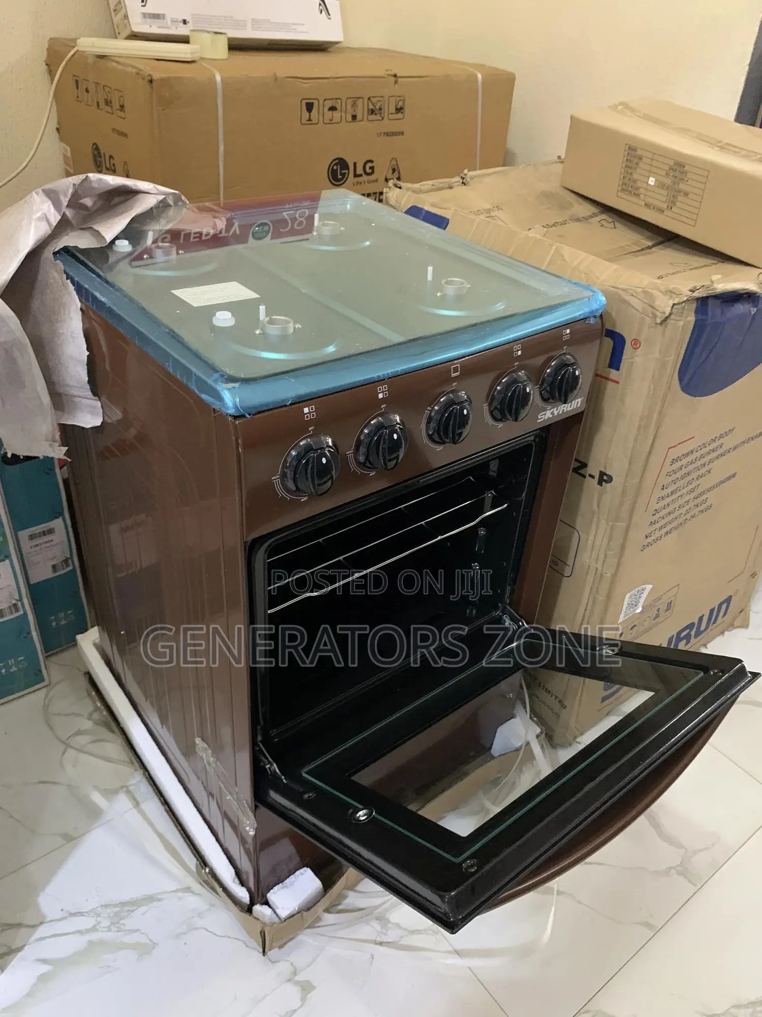 Syrun-4+0 Burner Gas Cooker(Gcs-4g|Ms500z-P
