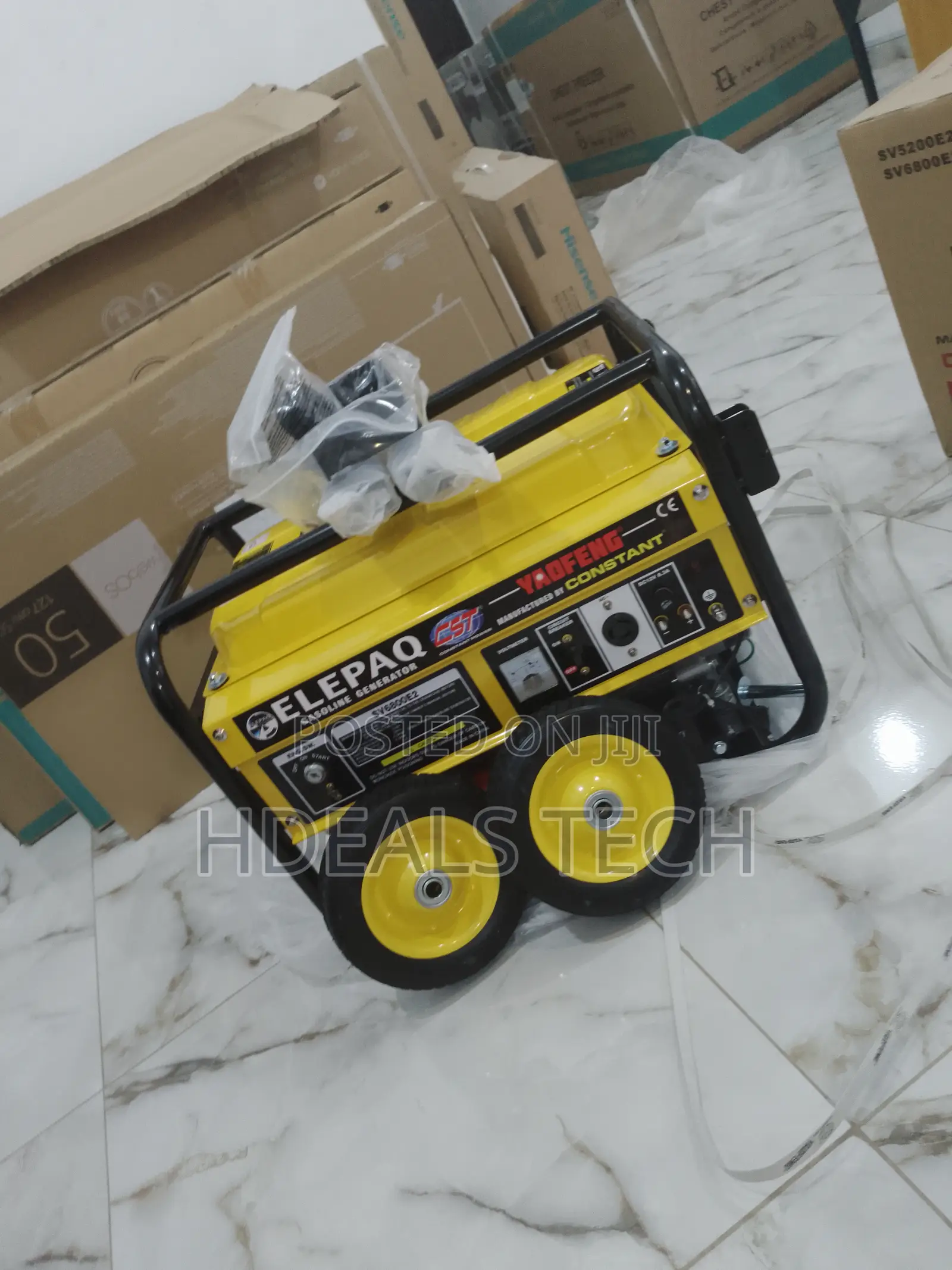 Standard Constant Elepaq 4.5kva Generator.