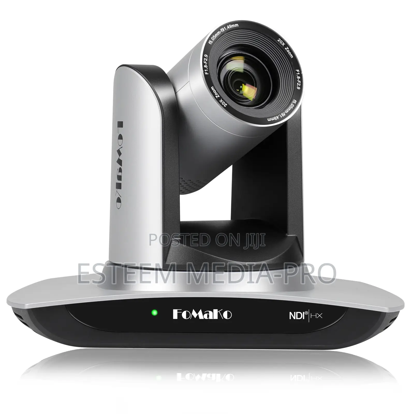 Fomako NDI Camera AI Auto Tracking HDMI PTZ Camera 20x