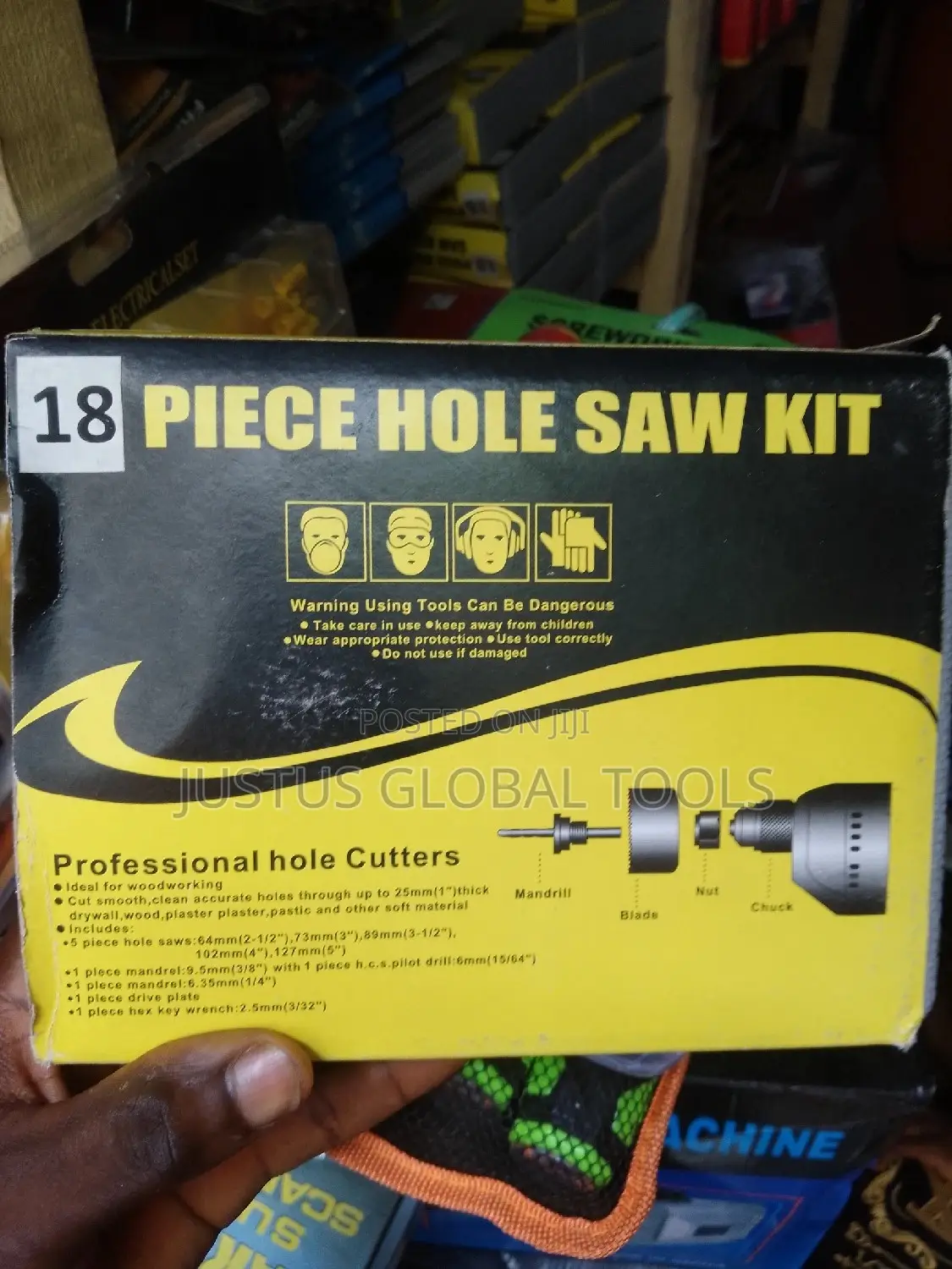18pcs Hole Saw Set