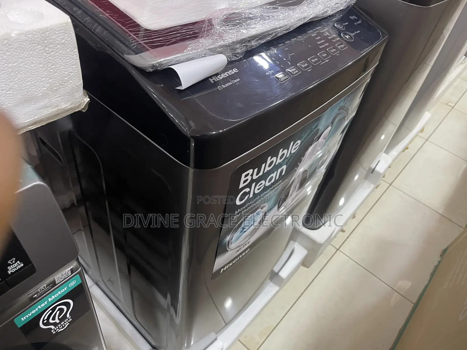 8kg Auto Top Loader Hisense Washing Machine
