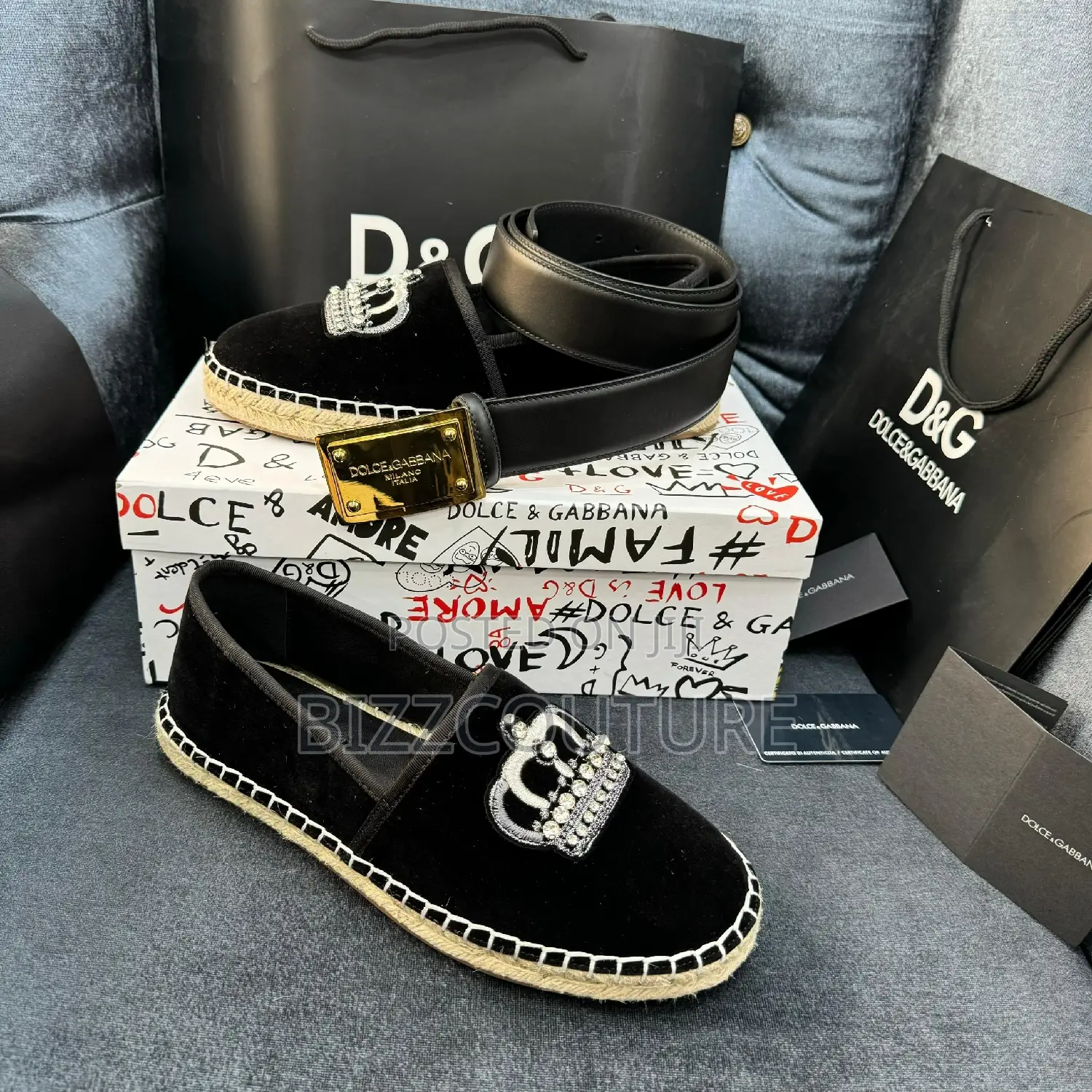 Original Dolce Gabbana Espadrilles Available in Store