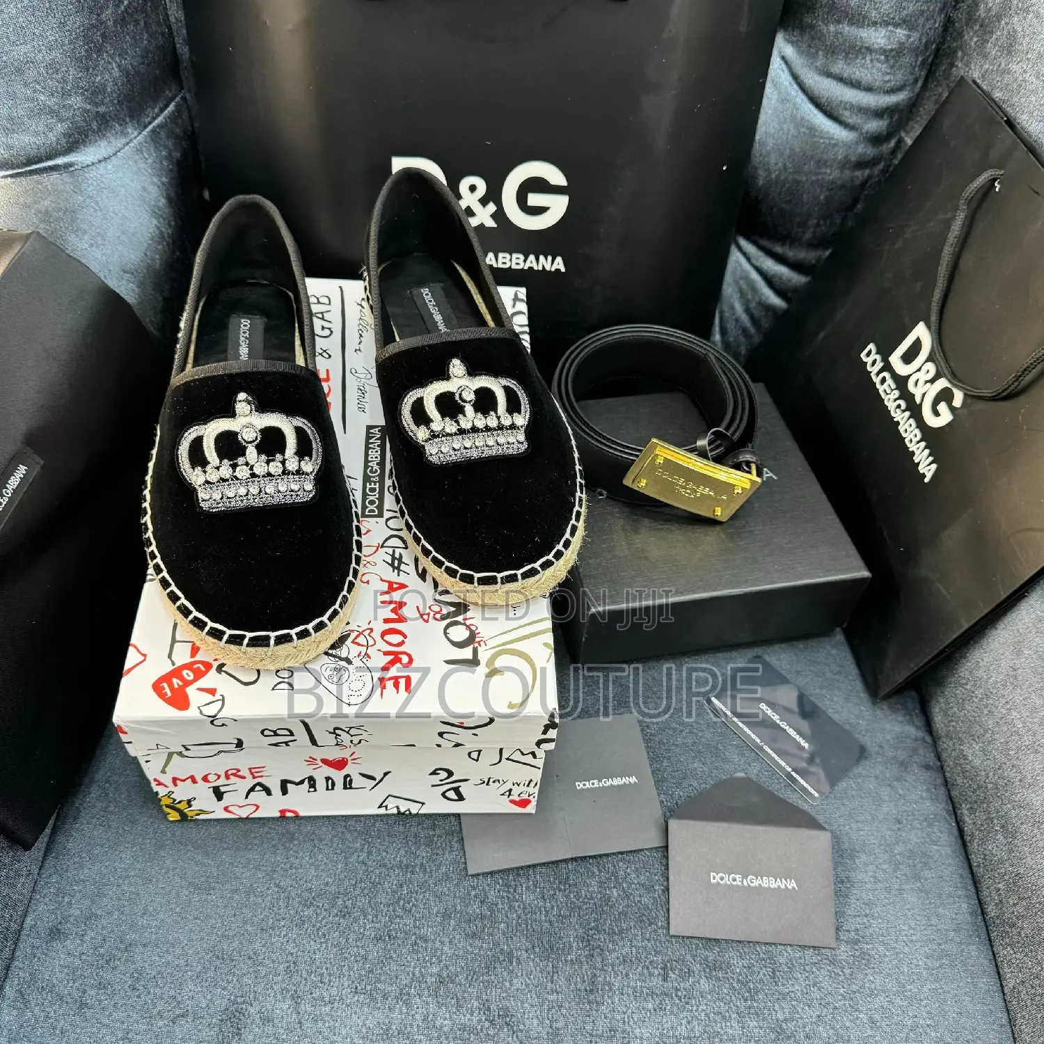 Original Dolce Gabbana Espadrilles Available in Store