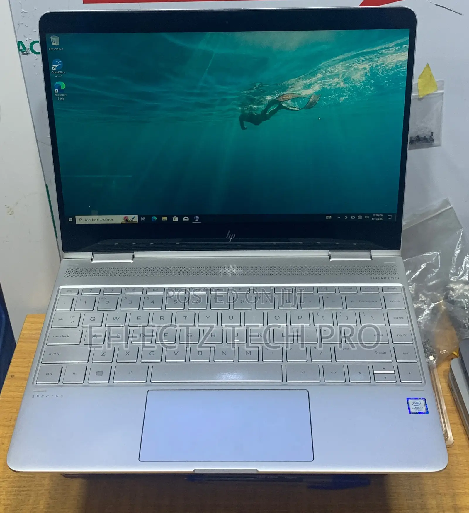 Laptop HP Spectre X360 13 16GB Intel Core I7 SSD 512GB