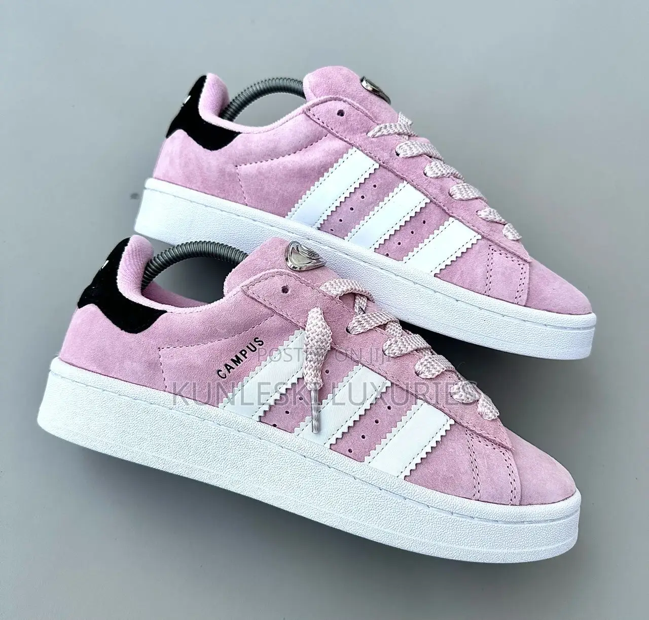 Original Adidas Campus 00 Baby Pink Sneakers