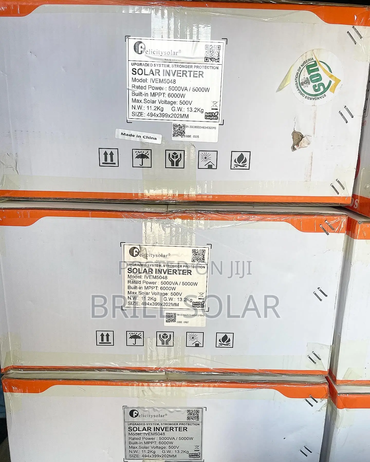 5kva, 48v Felicity Pure Sine Wave Hybrid Inverter - Ivem