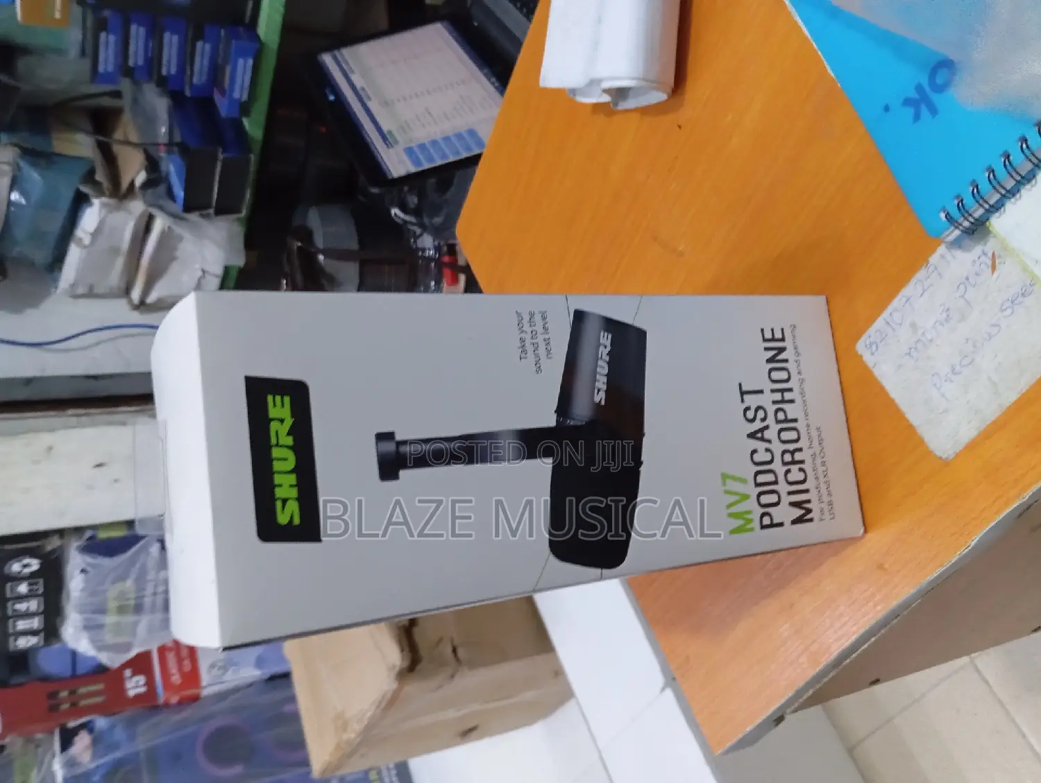 Shure Mv7 Podcast Microphone