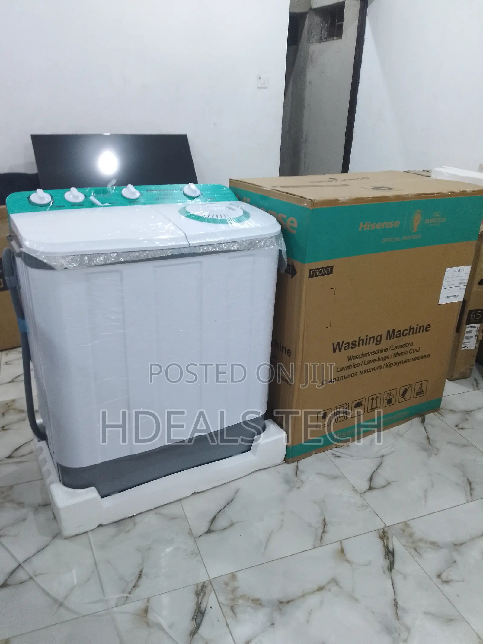 Hisence-11kg Twin Tub Top Loader Washing Machine.