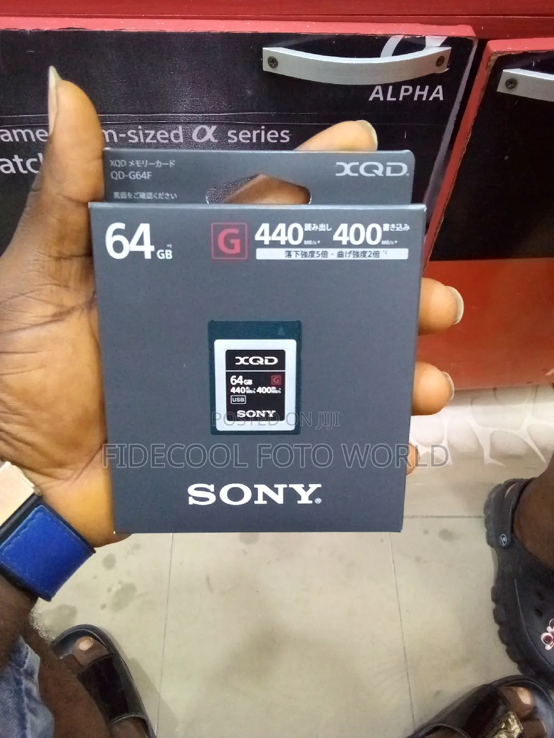 Sony Xqd Memory Card 64gb 400mbs