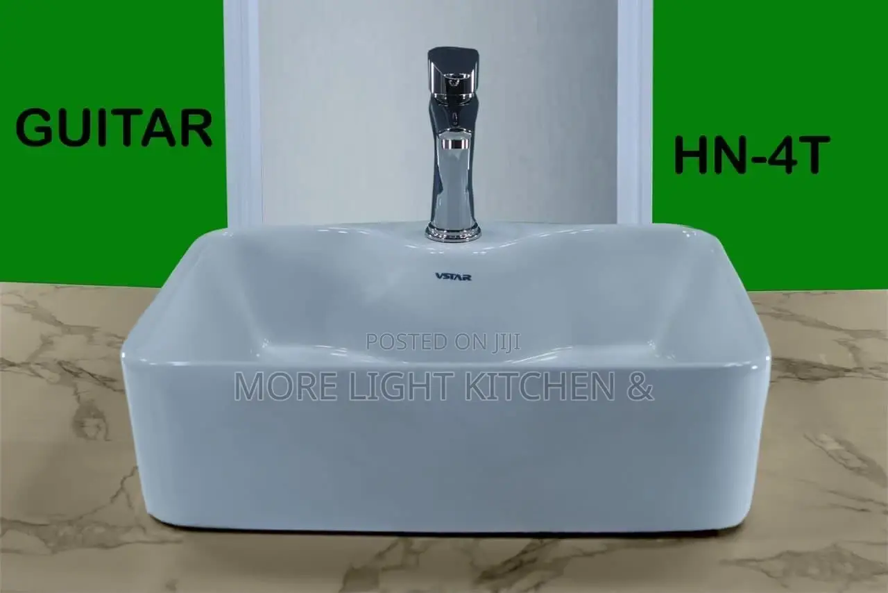 Guitar Washing Hand Basin