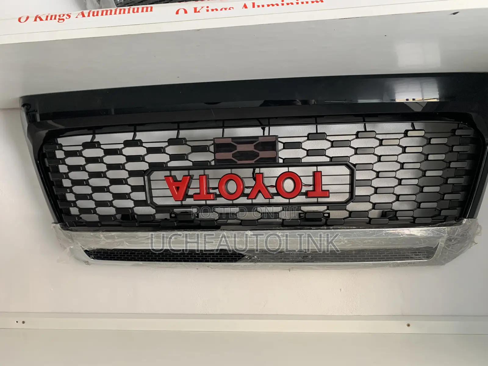 Toyota Tundra 2021 LED Light Front Grille Available as See.