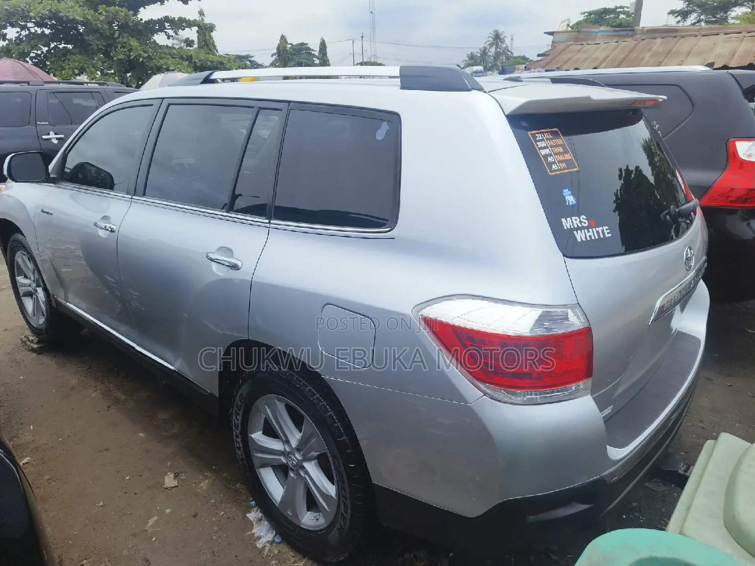 Toyota Highlander Limited 3.5l 4WD 2013 Silver