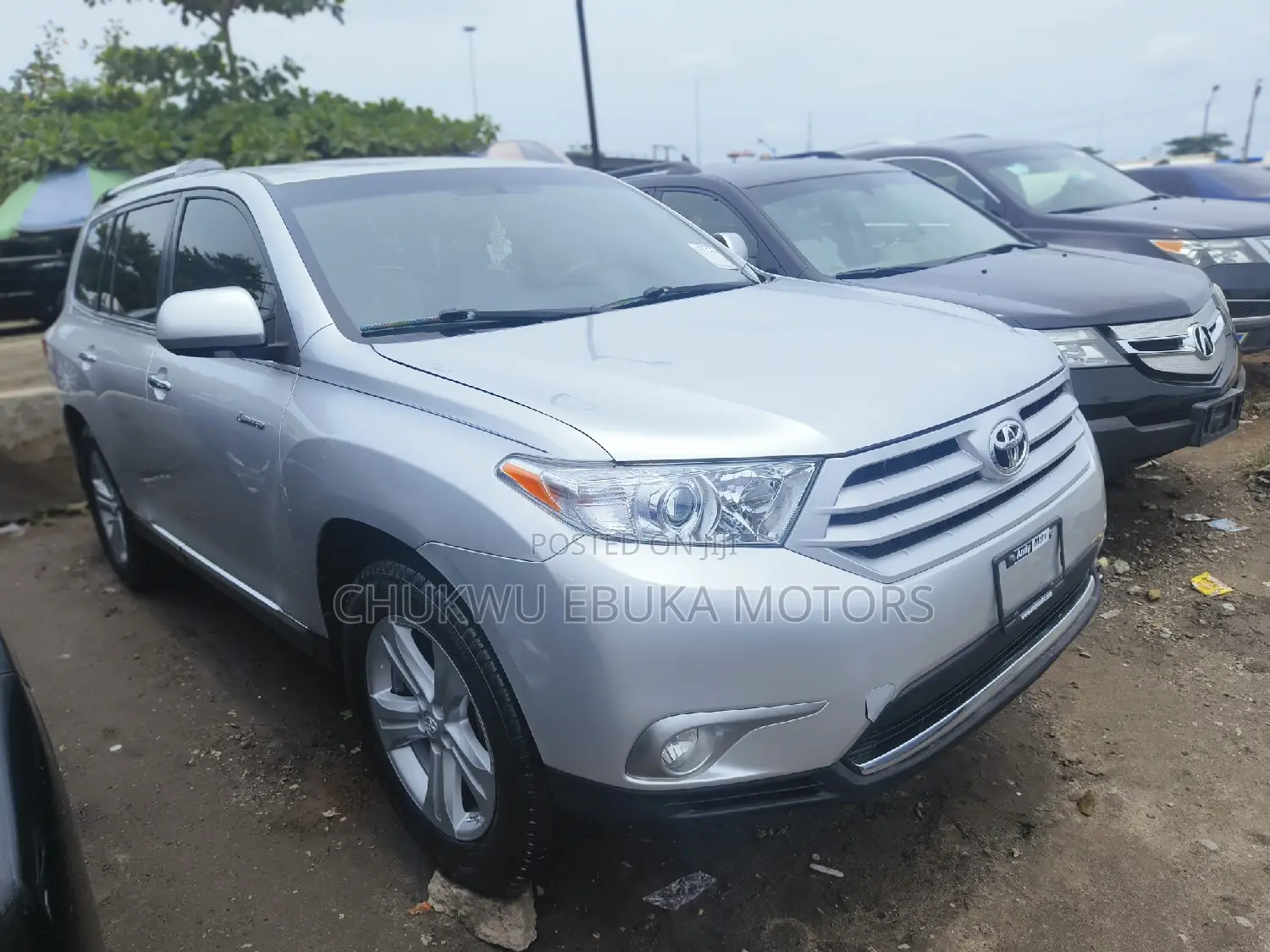 Toyota Highlander Limited 3.5l 4WD 2013 Silver