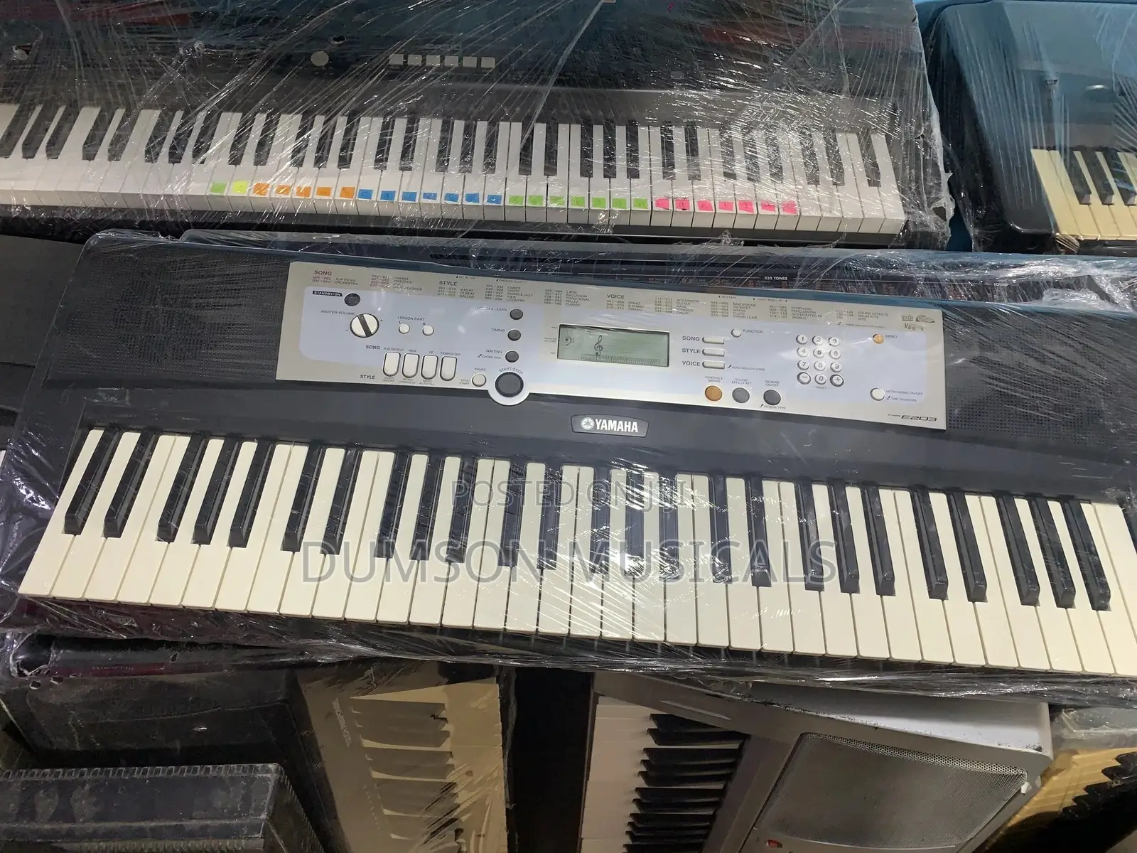 Yamaha Keyboard PSR-E203 Uk-Used