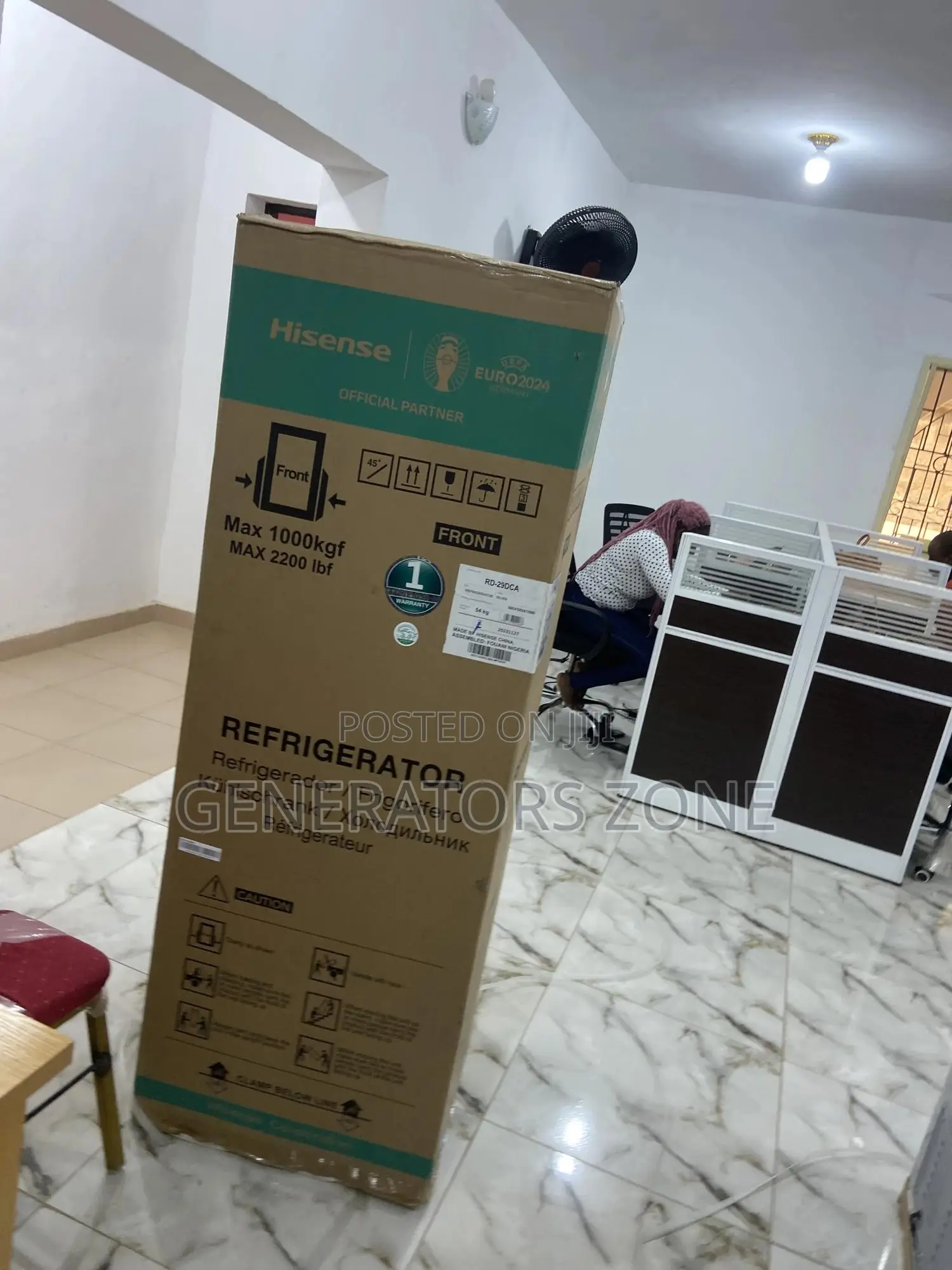 New in Hisense 225L Bottom Rd29dca
