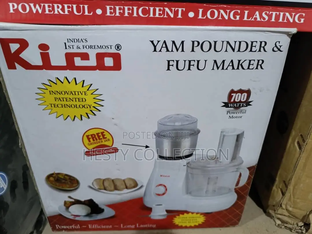 Rico Yam Pounder and Fufu Maker 700watts