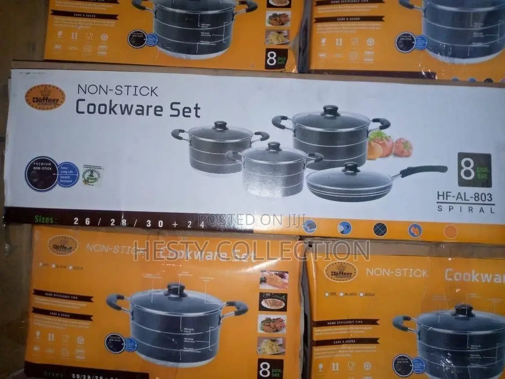 Hoffner 803 Big Size Non Stick Pot Set