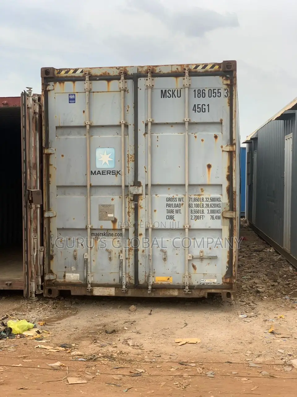 40ft Airy Foreign Container