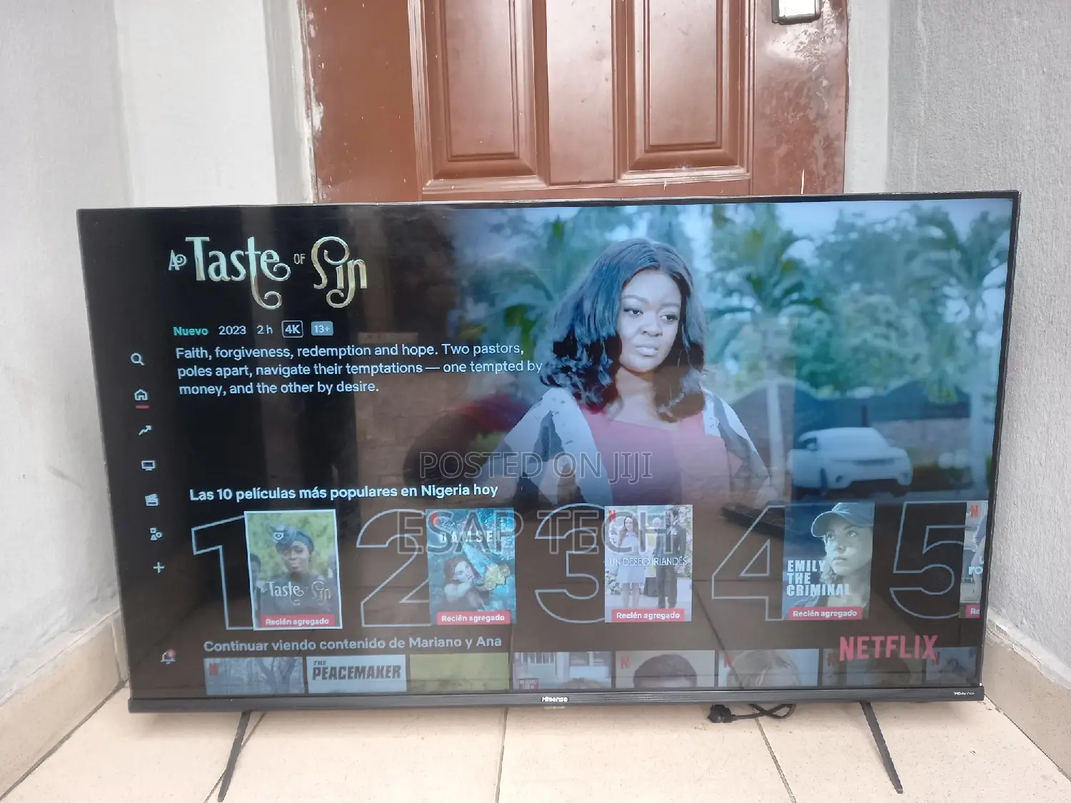 Hisense Smart TV 43 Inches Frameless Display