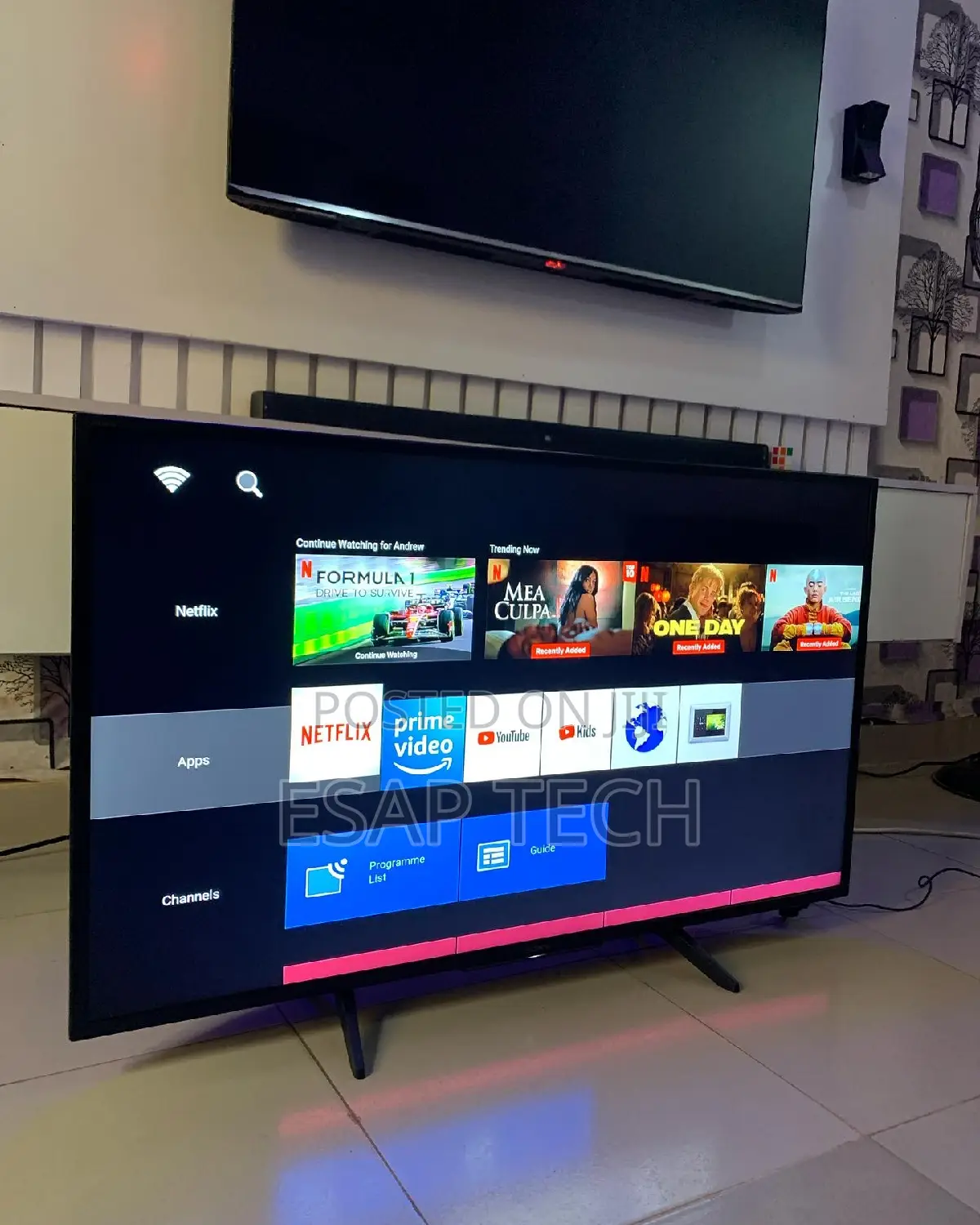 Sony Smart TV 50 Inches 2021 Model Display