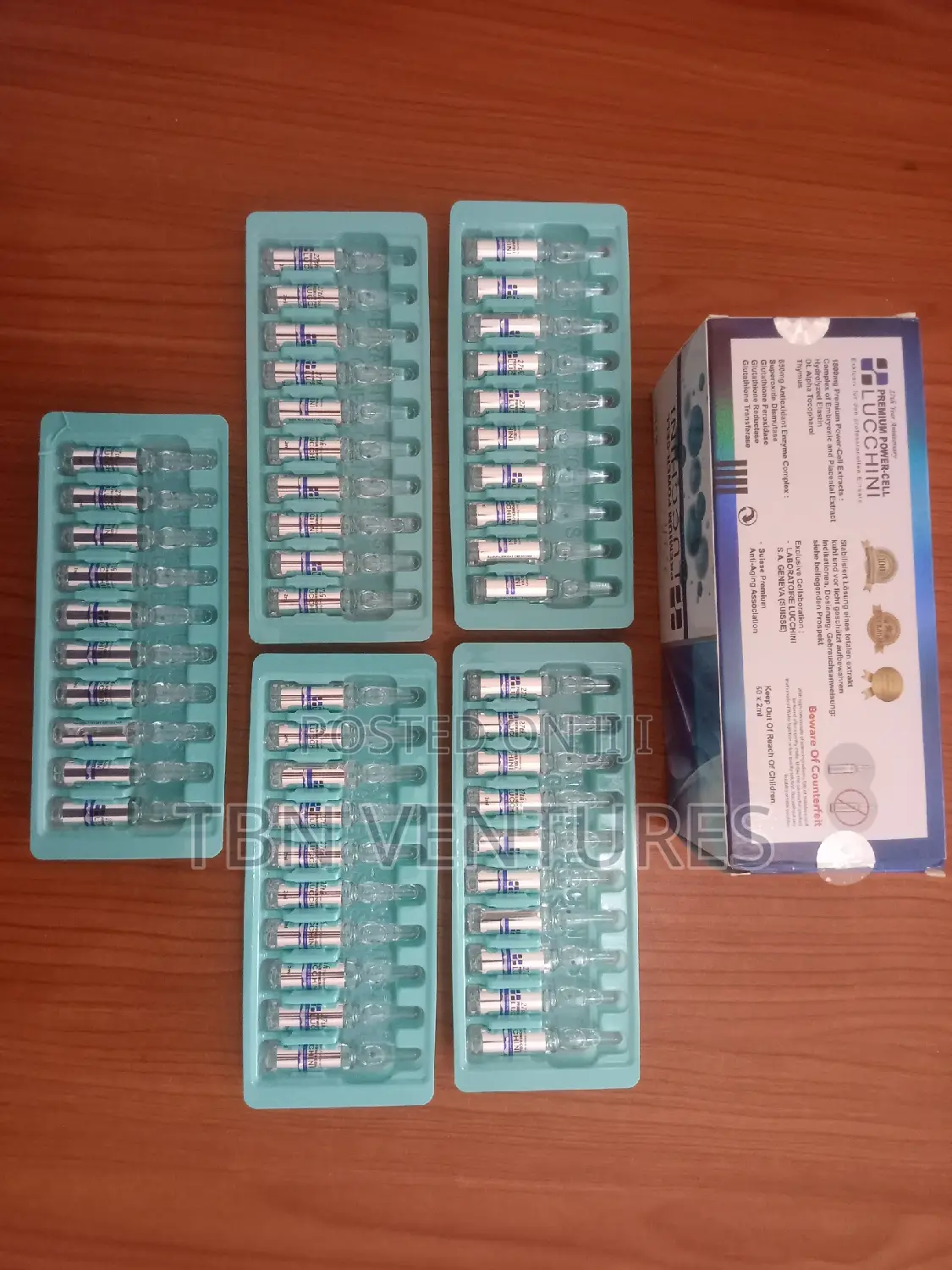 Lucchini Premium Power Cell Placenta Injection -50x2ml Amp