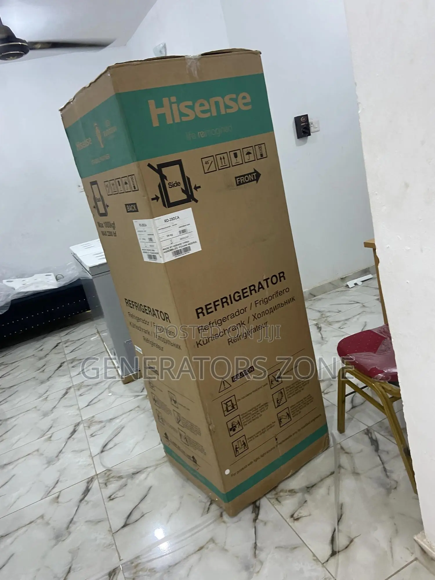 New Hisense Bottom Freezer Refrigerator 225L