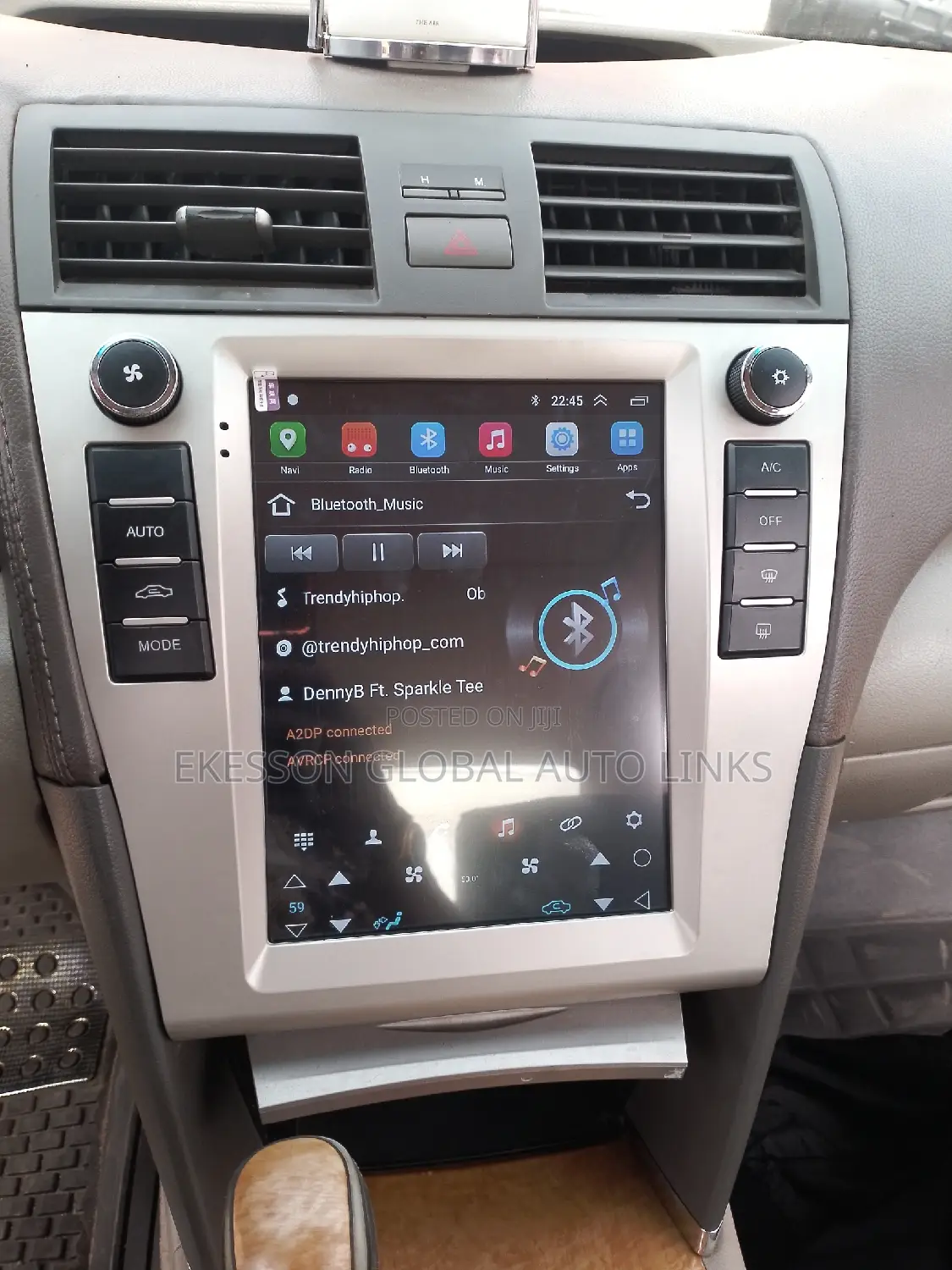 Toyota Camry Mussle 08 -2010 Android Tesla Screen And Camera