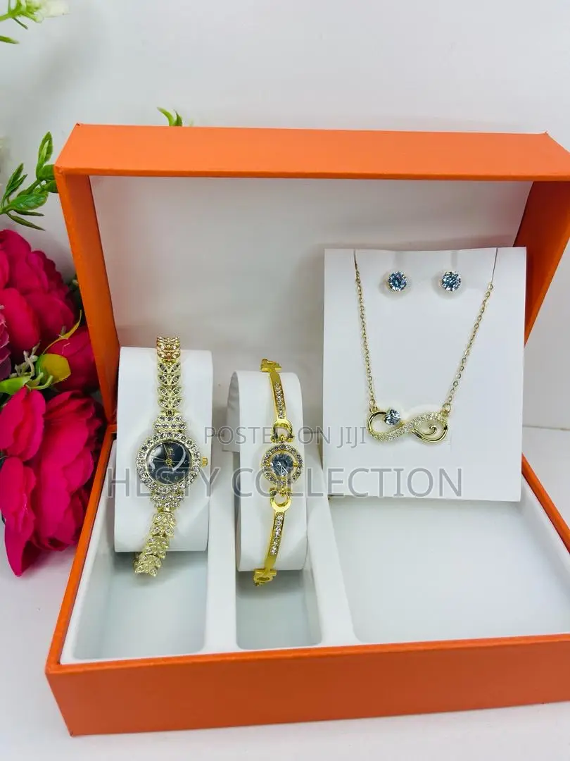 Wristwatch Necklace Jewelry Gift Birthday Package for Her