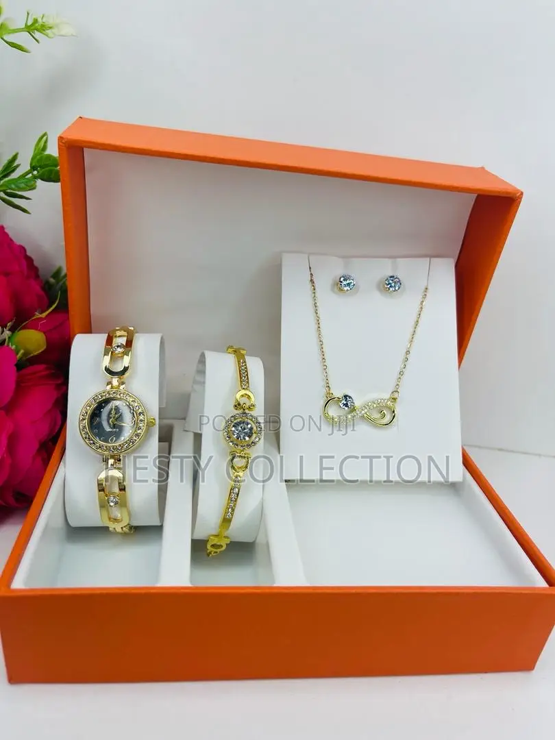 Wristwatch Necklace Jewelry Gift Birthday Package for Her