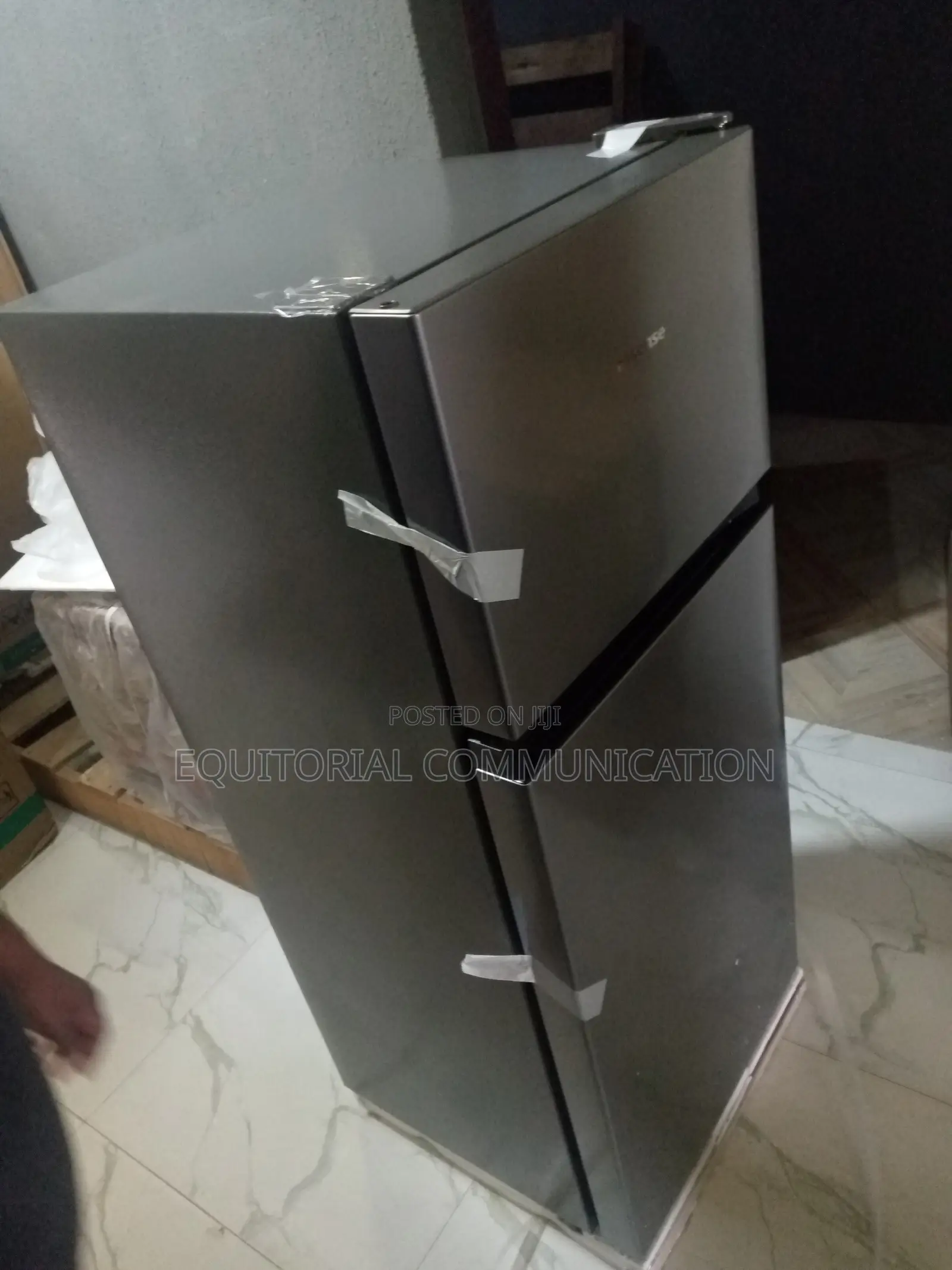 Hisense Double Door Refrigerator Sliver