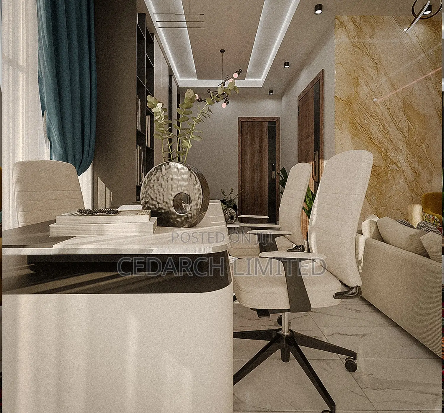 Luxury Office Space | Architectural Design and Construction
