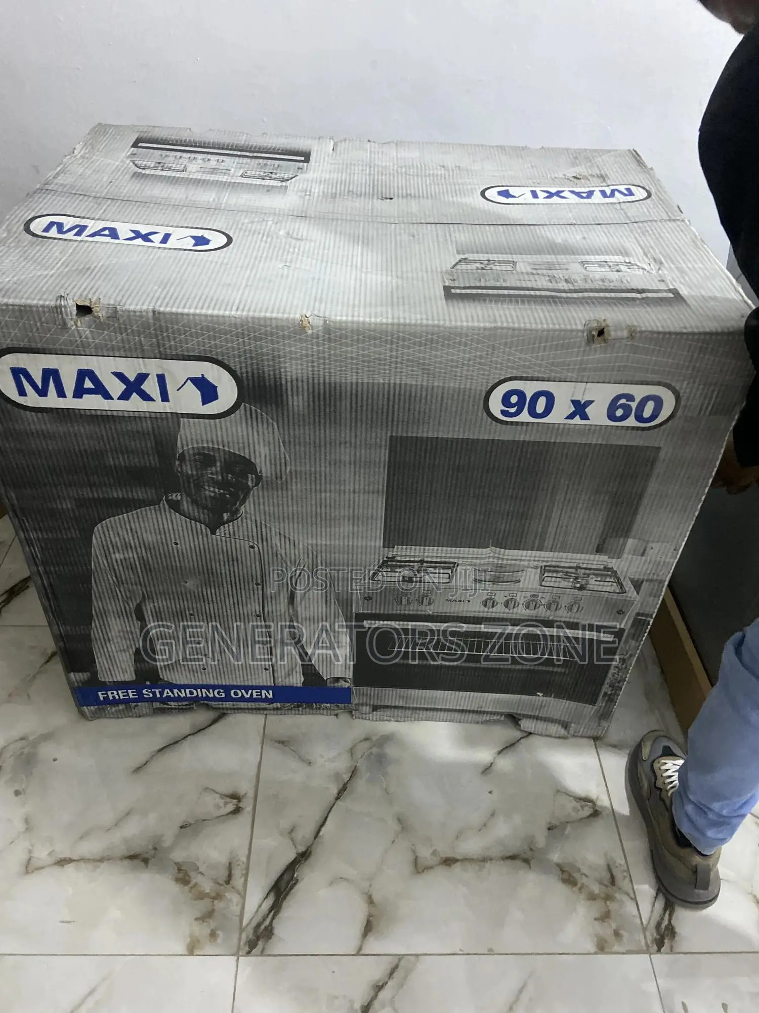 Maxi 90X60 Cooker With Oven Auto Ignition