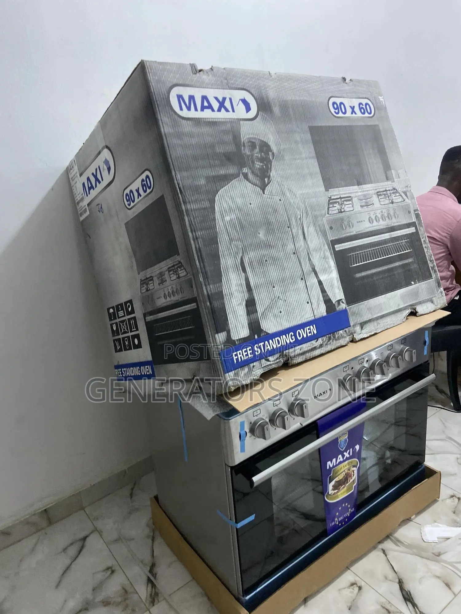 New Maxi 4gas/2electric Cooker With Oven