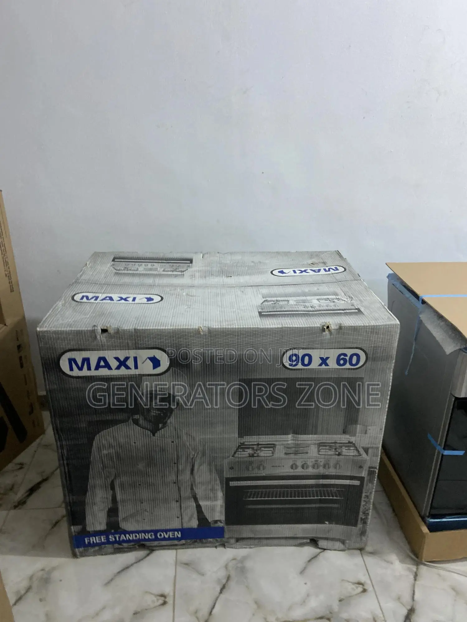 New Maxi 90X60 Gas/ Electric Auto Ignition Cooker