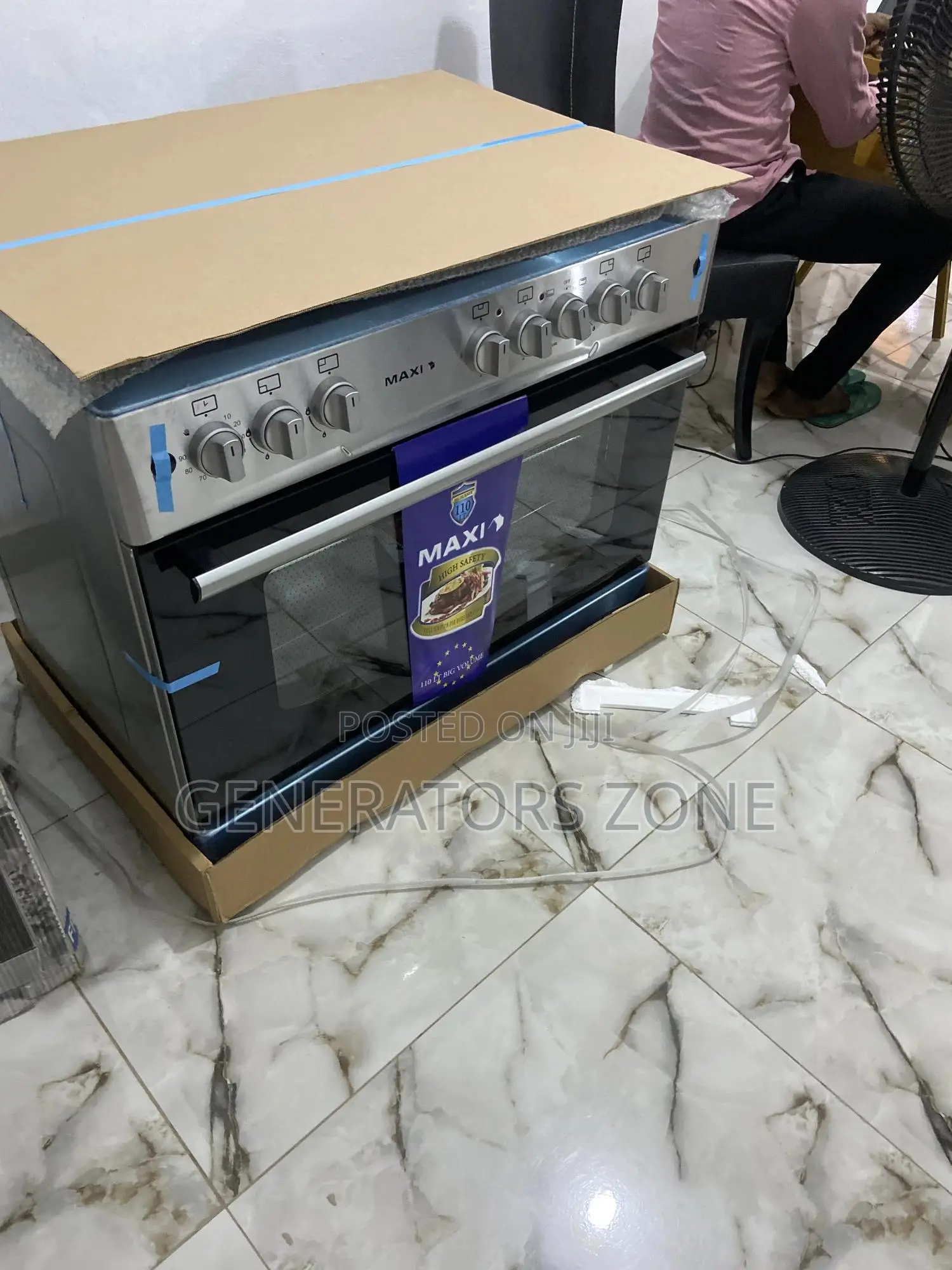 New Maxi 90X60 Gas/ Electric Auto Ignition Cooker