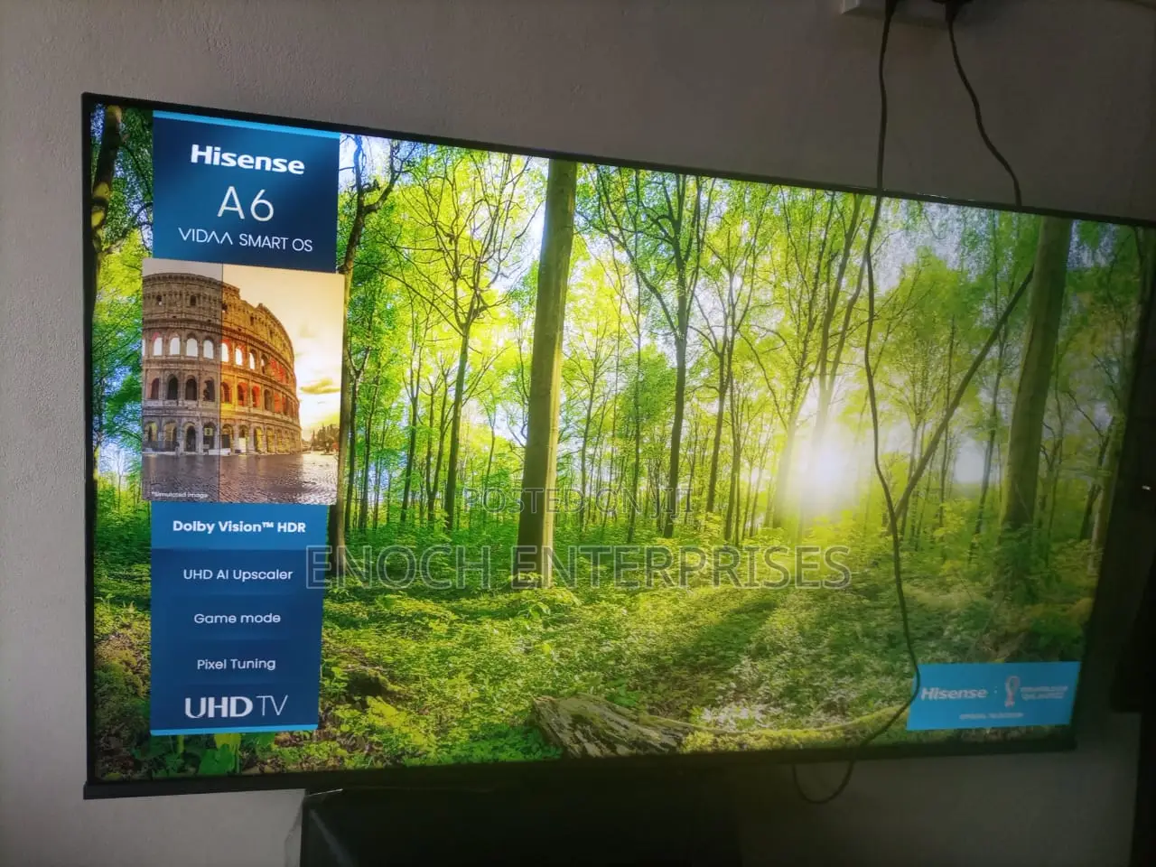 58 Inches Hisense Frameless Smart Tv