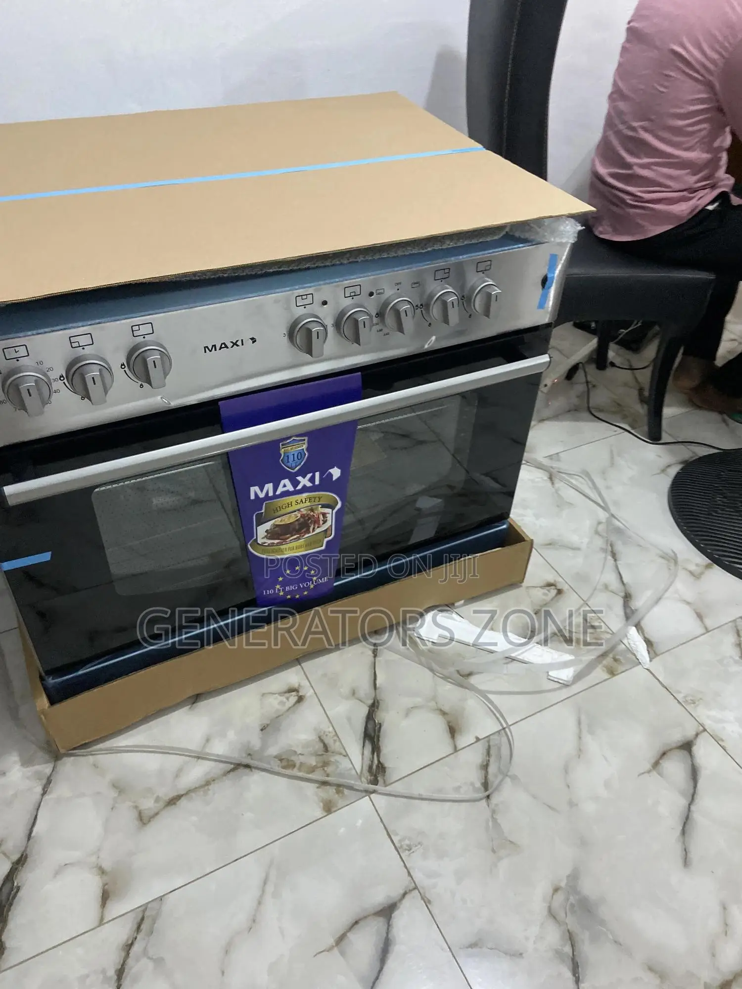 New 90X60 Maxi 4+2 Auto Ignition Cooker