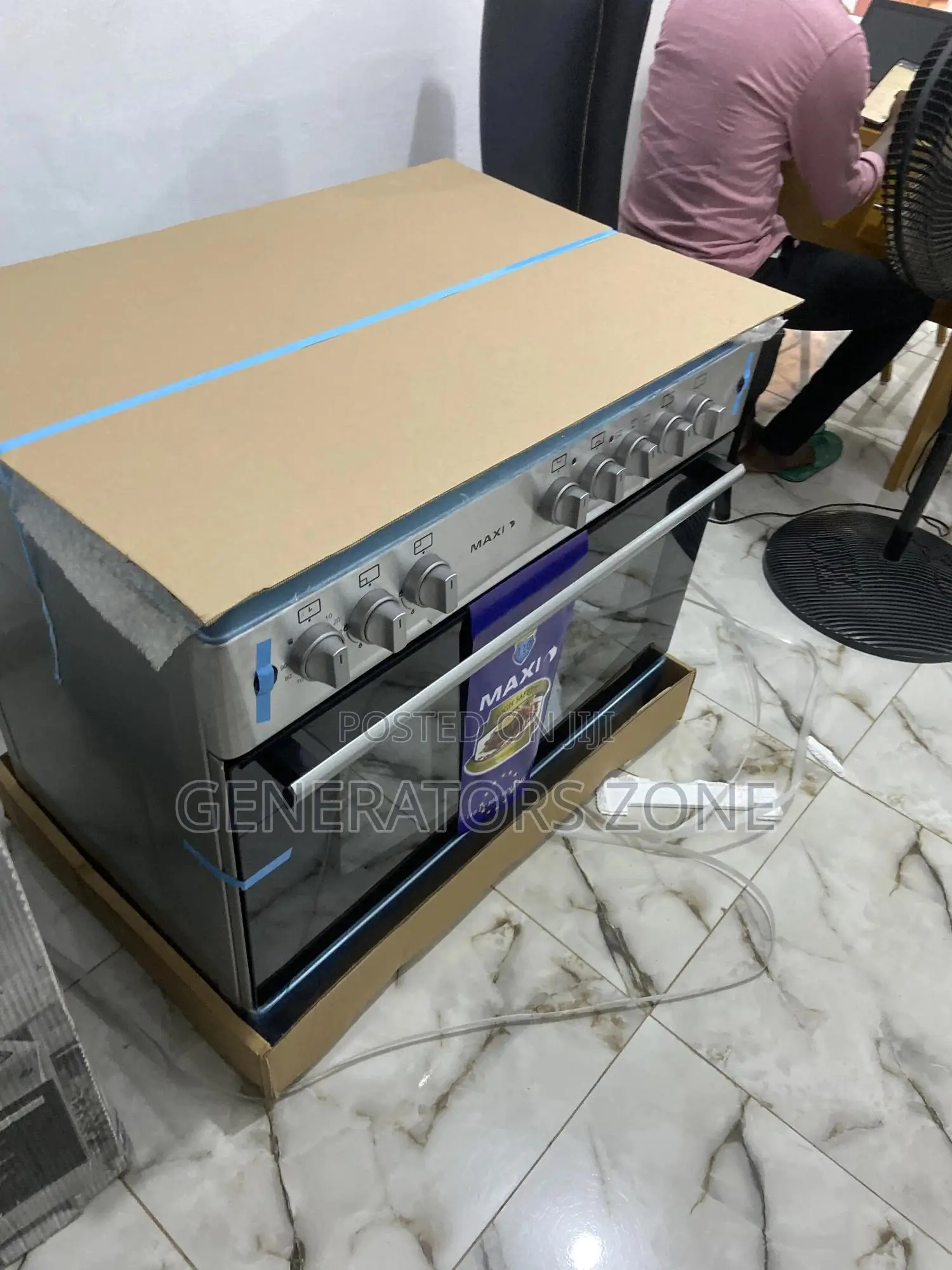 Quality 4gas Burner +2electric Maxi Cooker 90X60