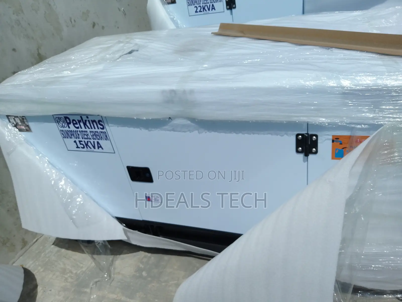 Low-Noise Perkins 15KVA Diesel Generator.