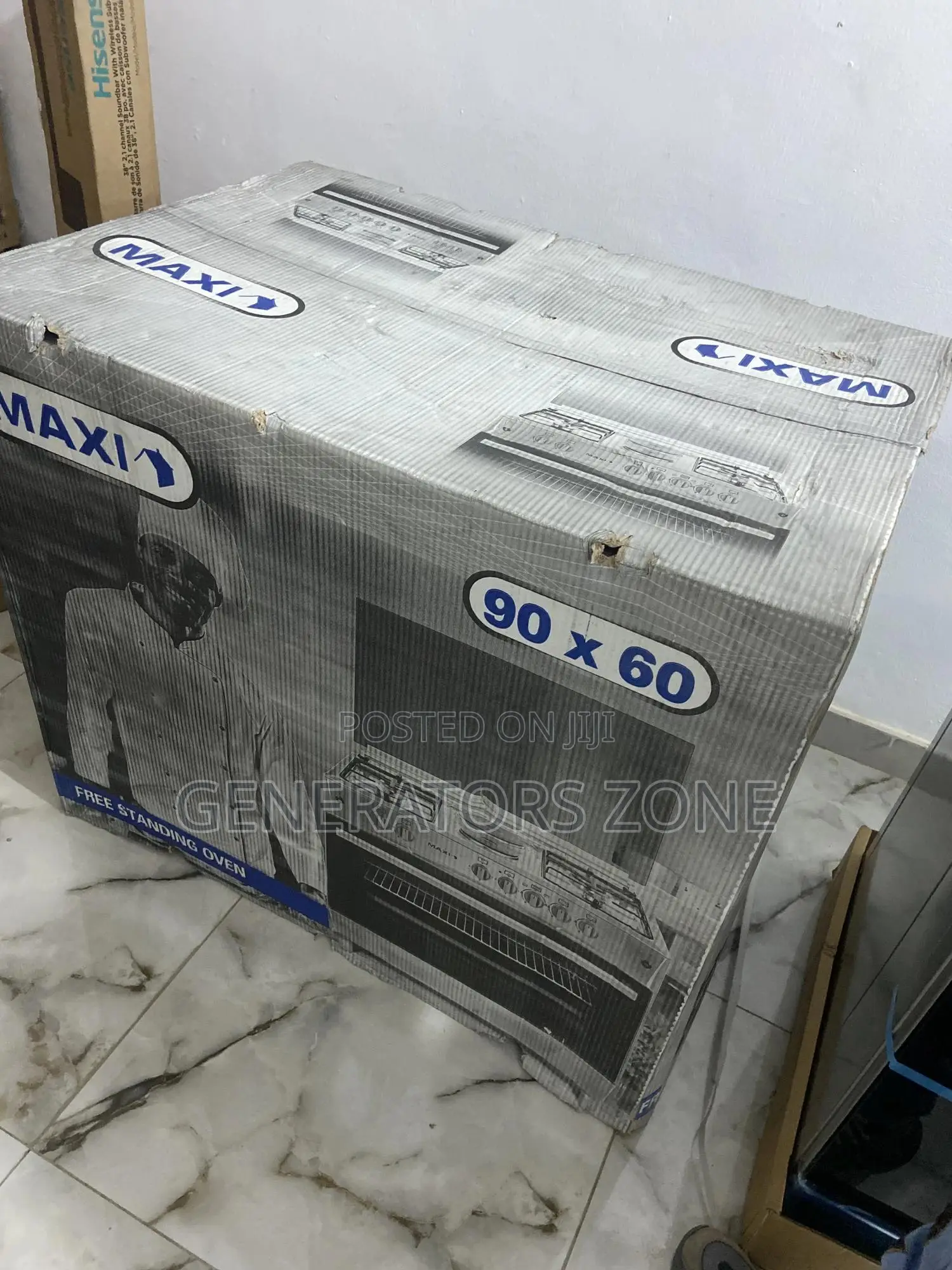 Quality 4gas+2electric Maxi Cooker With Oven [90X60]