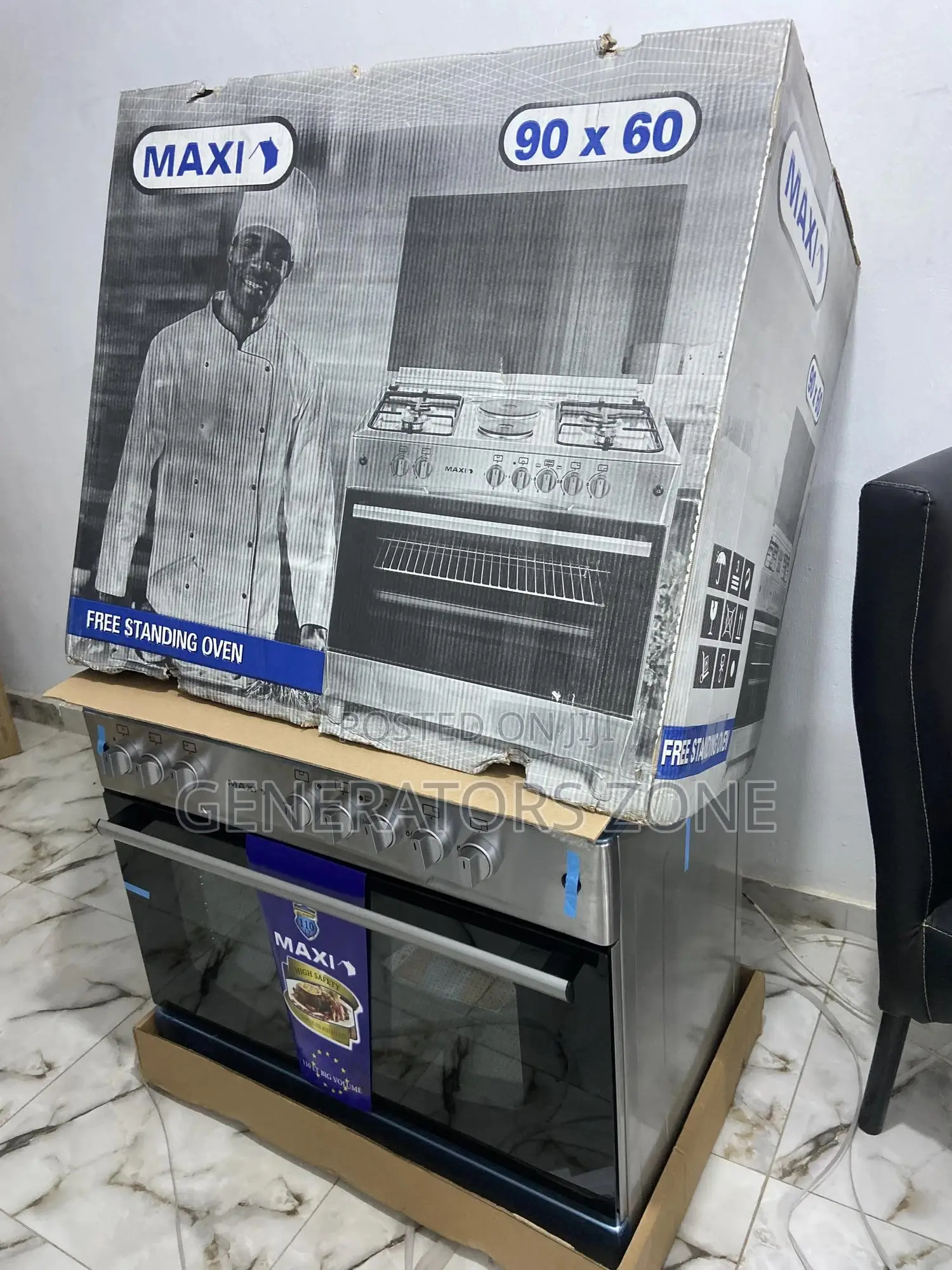 Affordable Maxi 90X60 Auto Ignition Cooker With Oven