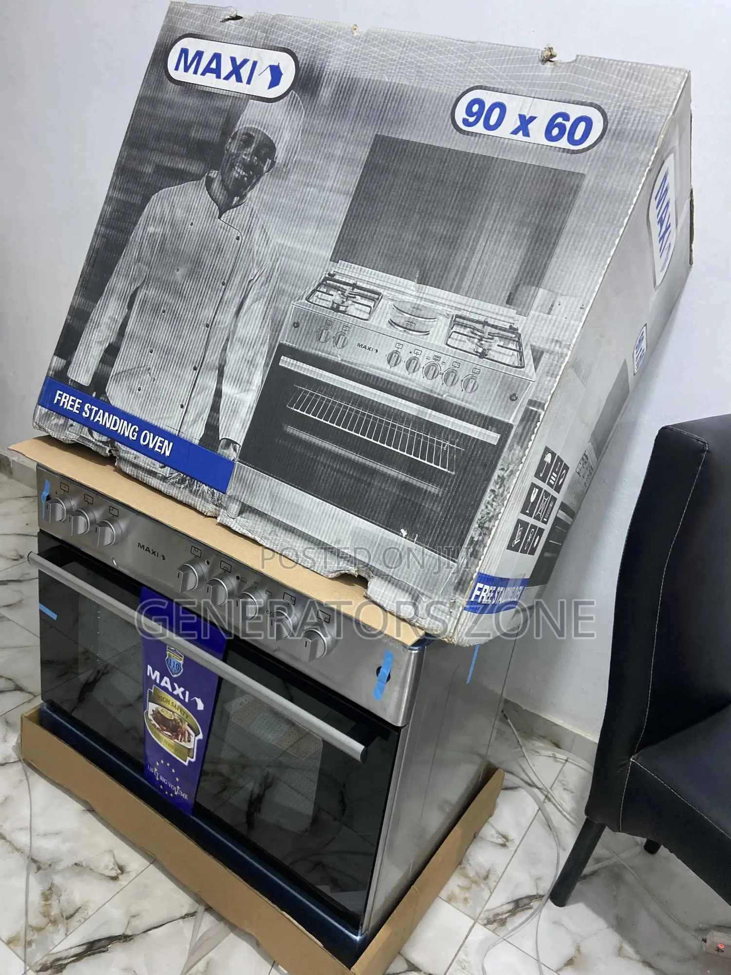 Affordable 4gas+2electric Maxi Cooker With Oven
