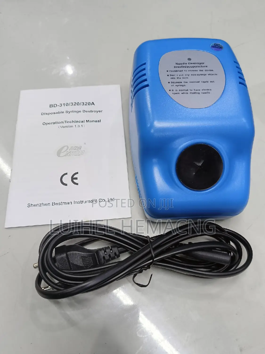 Disposable Syringe Destroyer