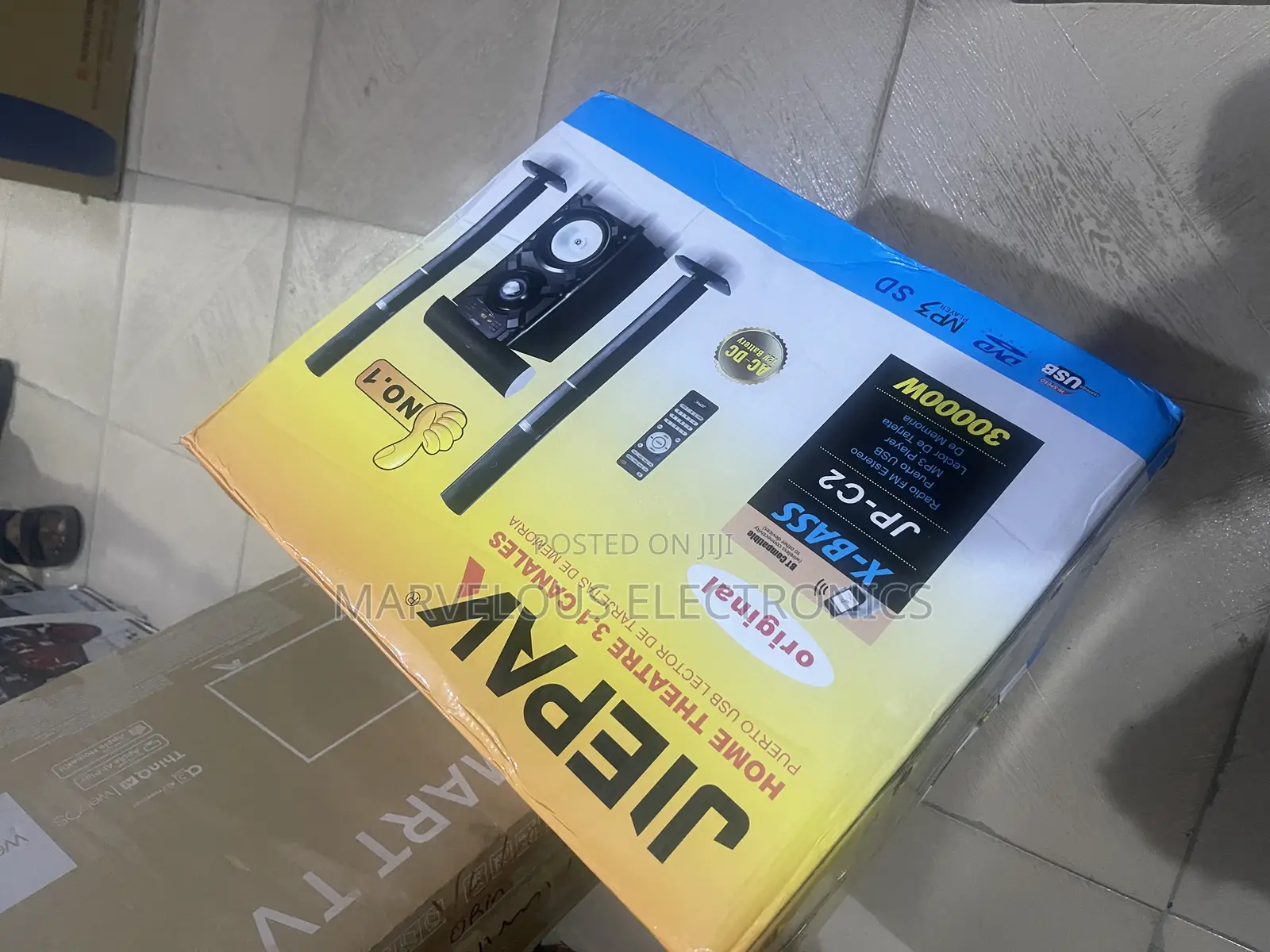 Brand New Jiepak 3speakers Bluetooth Sound System