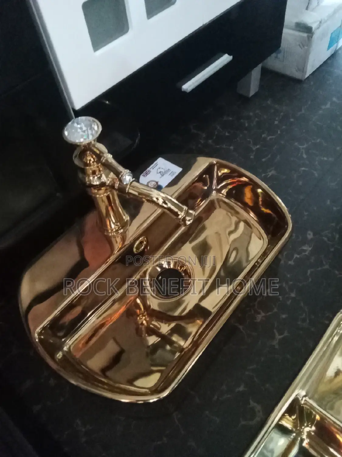 Cabinet Basin and Long Mixer Tap